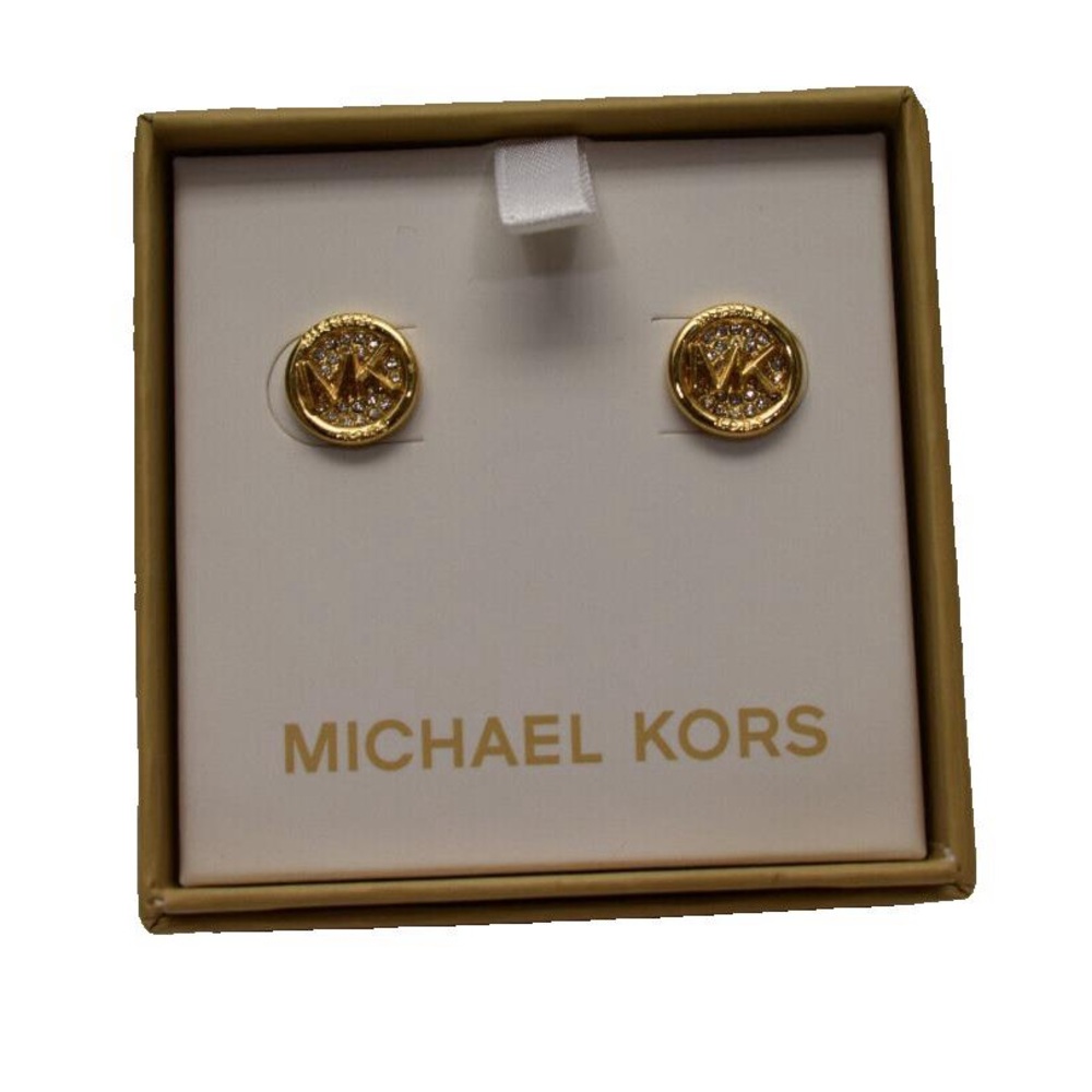 Perfect Gift! NIB MK Stud Earrings! - Picture 2 of 6